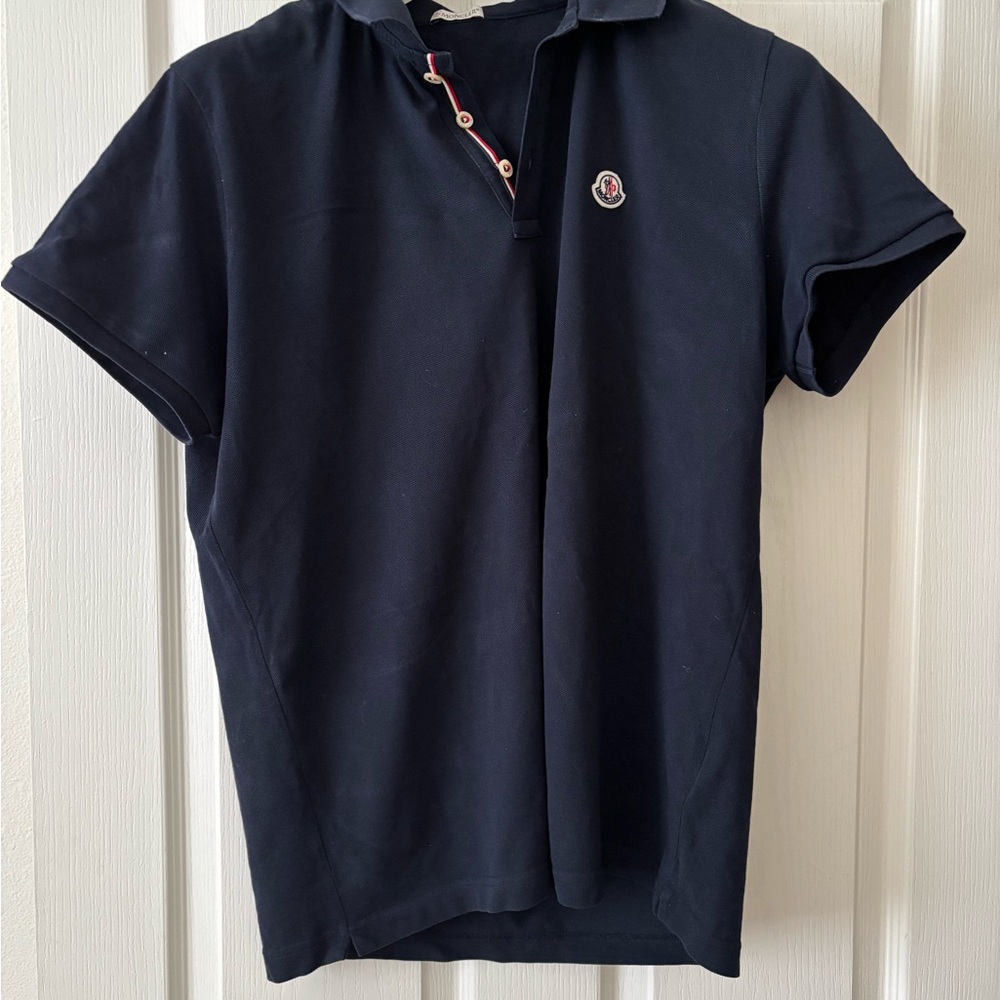 Moncler Dark Polo with Logo xxl